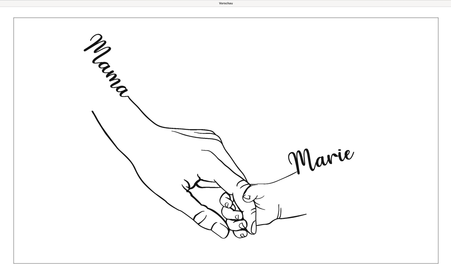Frühstücksbrett für Mama