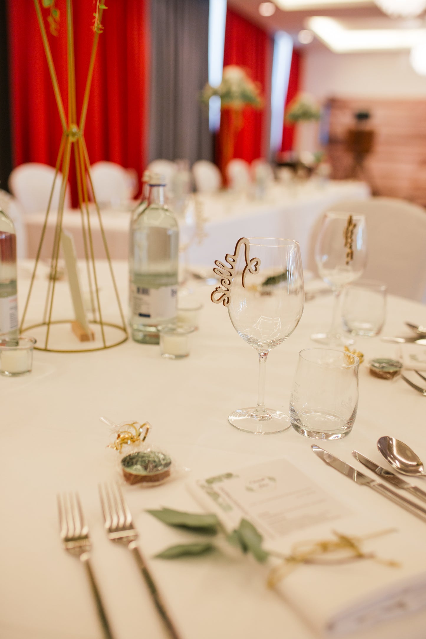 Namens Platzkarten für Hochzeit