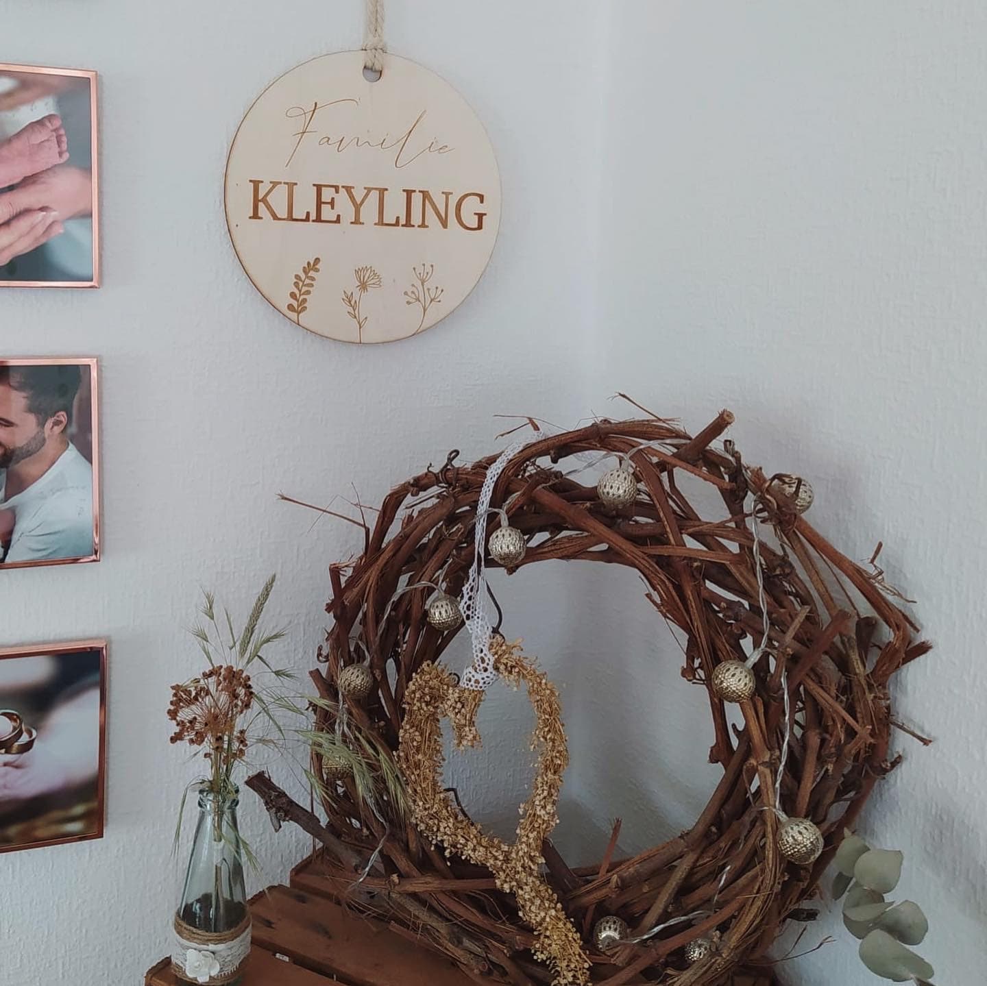 Familien Holzschild