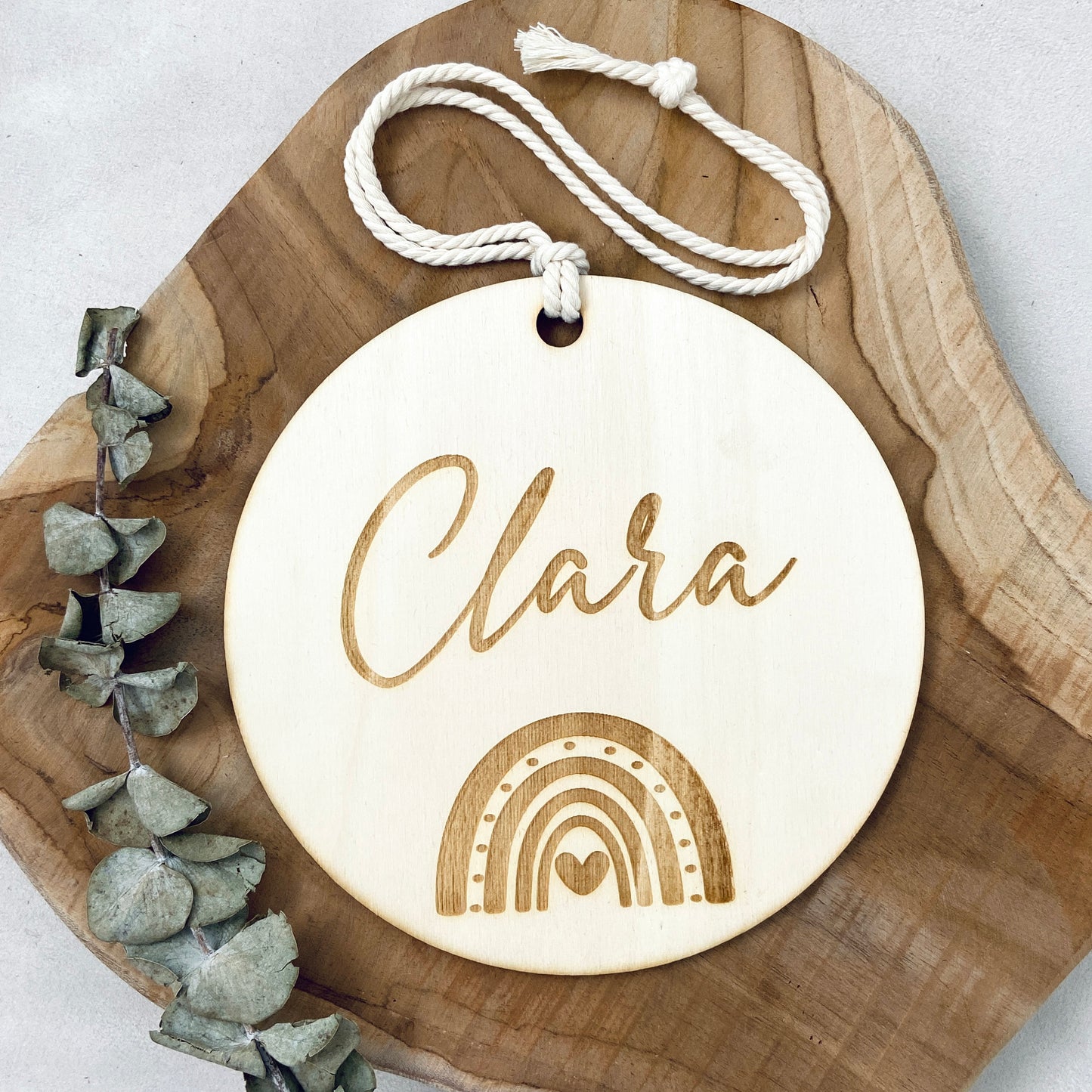 Kinder Holzschild mit Name