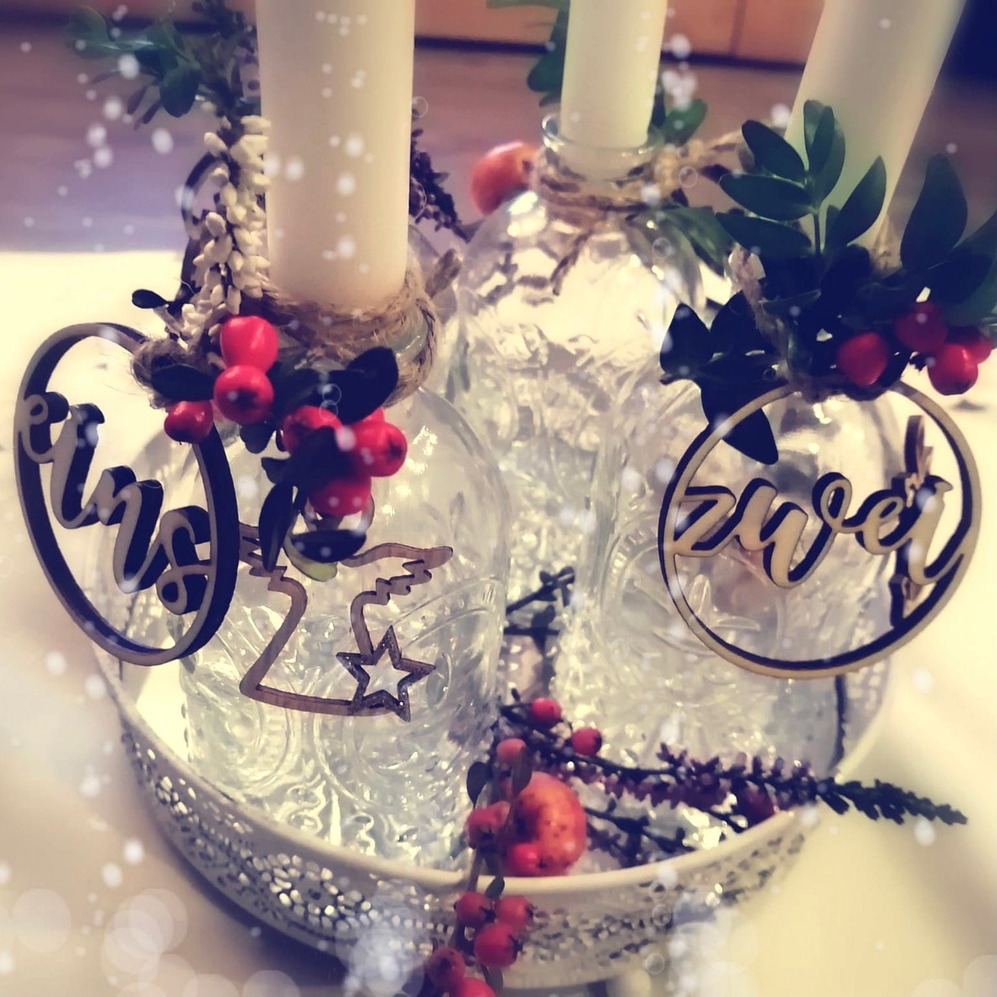 Adventskranz Anhänger