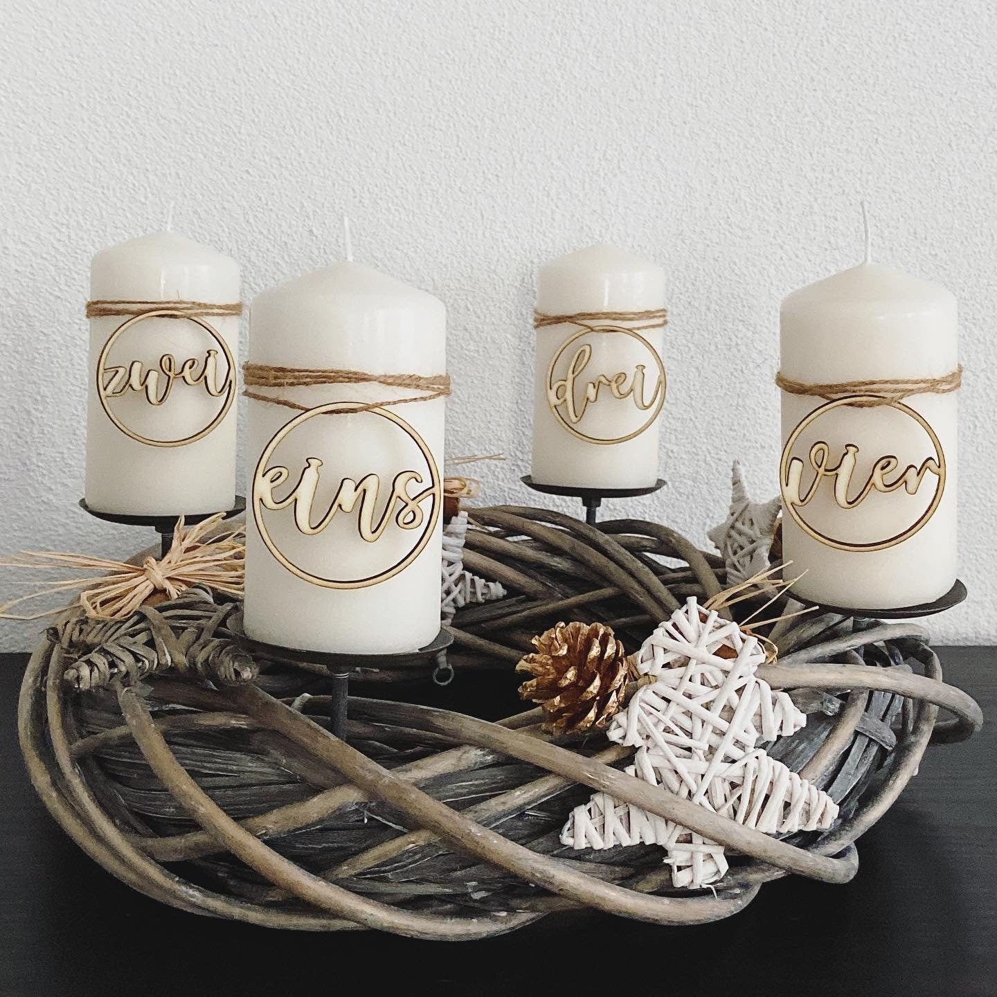 Adventskranz Anhänger