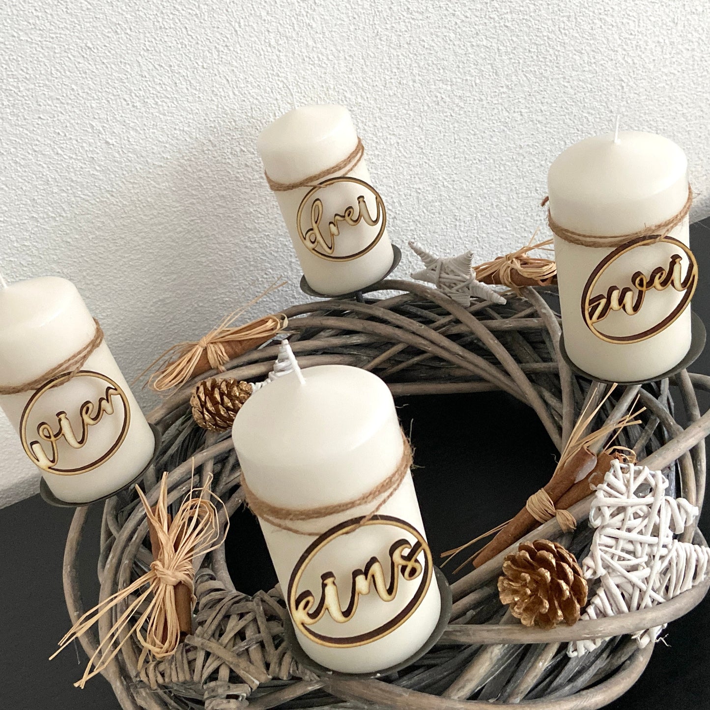 Adventskranz Anhänger