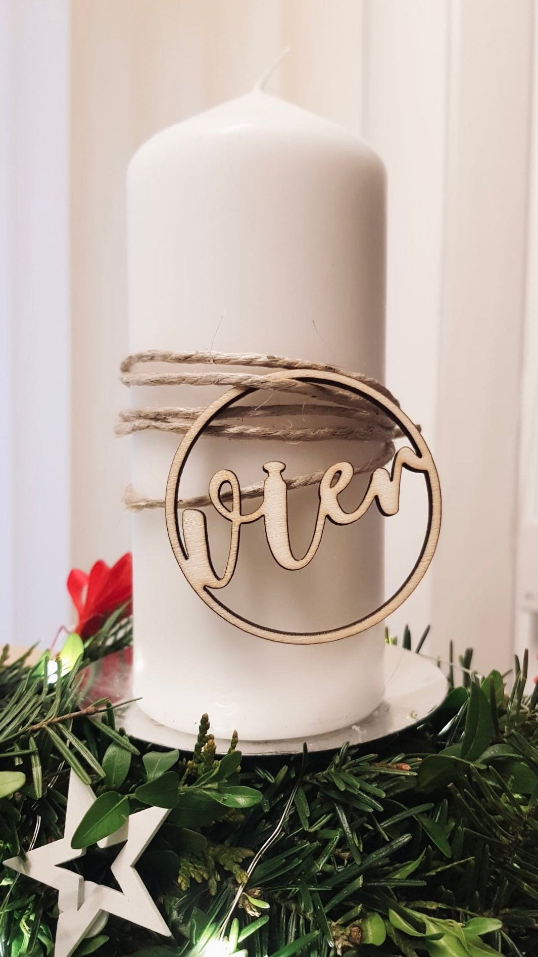 Adventskranz Anhänger