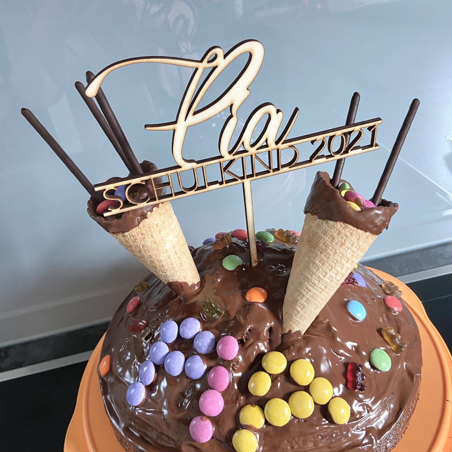 Schulkind Caketopper