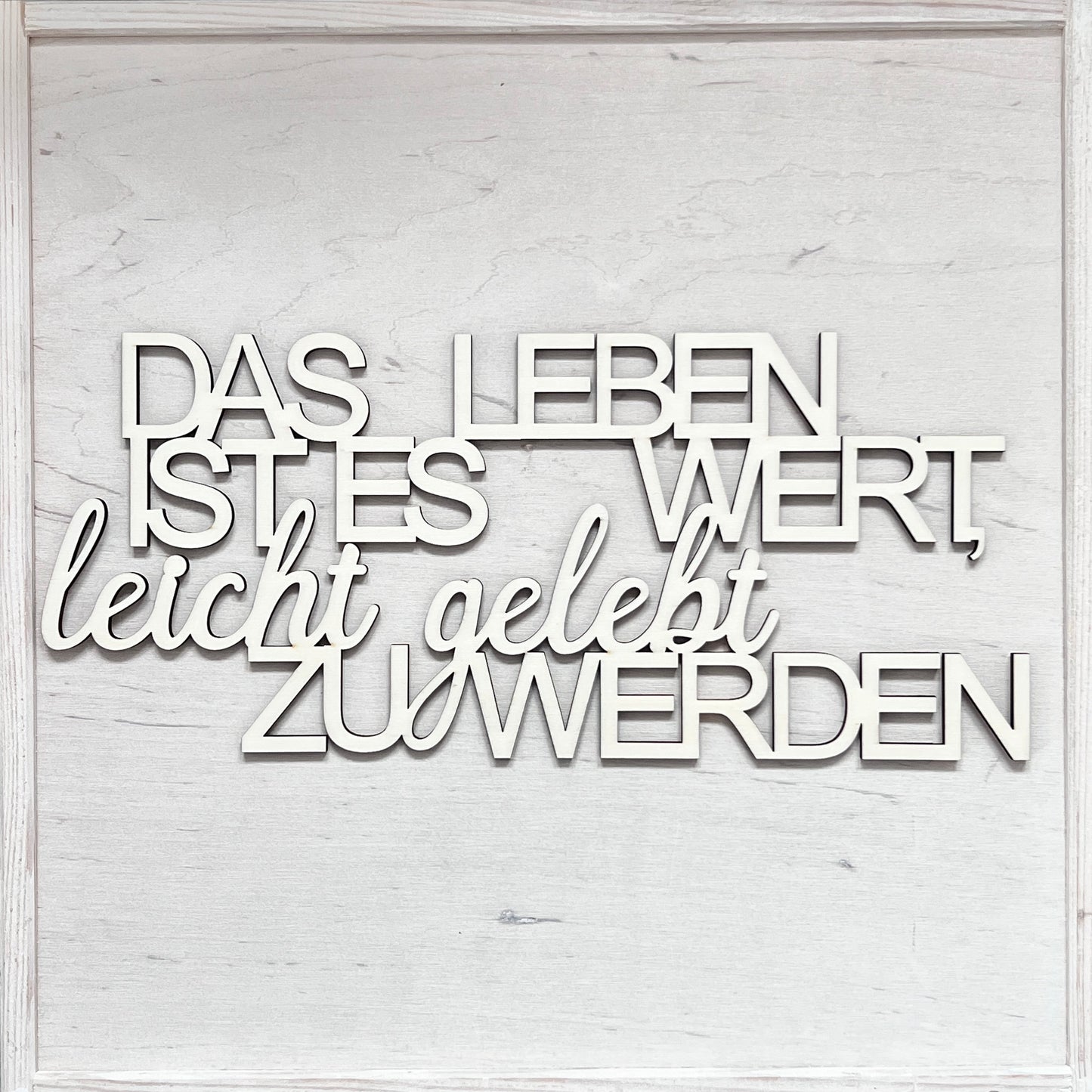 Schriftzug für die Wand