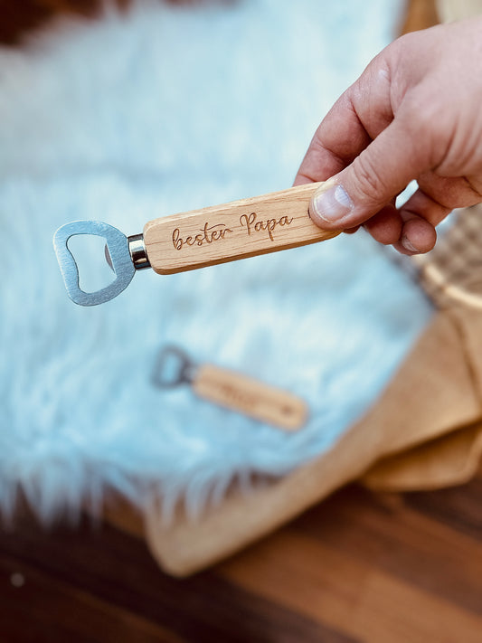 Flaschenöffner mit Name