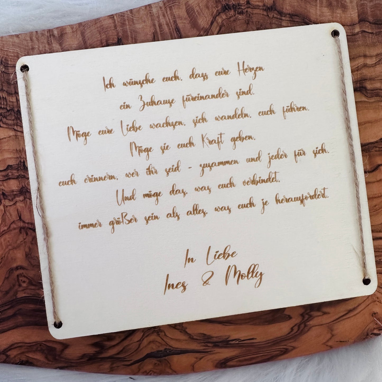 Personalisiertes Geldgeschenk Karte