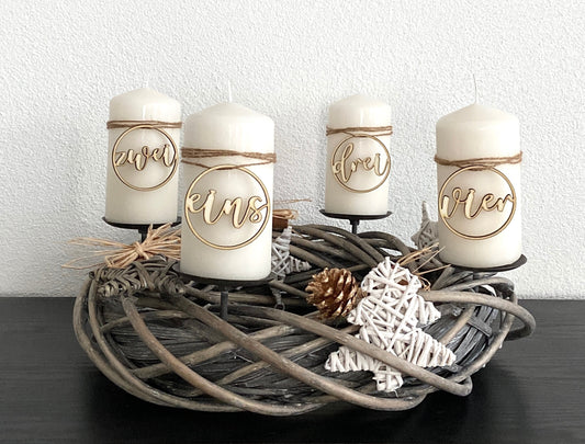 Adventskranz Anhänger