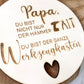Holzschild für Papa