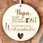 Holzschild für Papa