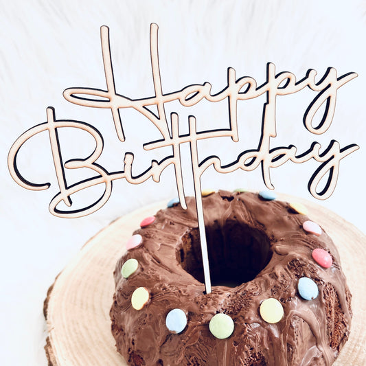 Happy Birthday Caketopper