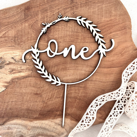 Caketopper für den ersten Geburtstag