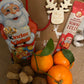Nikolaus Anhänger / Weihnachtsbaum / Christbaumhänger Hirschkopf Elch / Namensanhänger