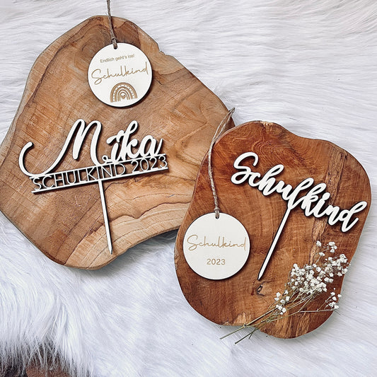 Schulkind Caketopper