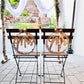 Brautpaar Mr und Mrs Holzkranz Stuhl Hochzeitsdeko (2er Set)