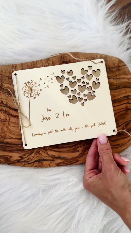 Personalisiertes Geldgeschenk Karte